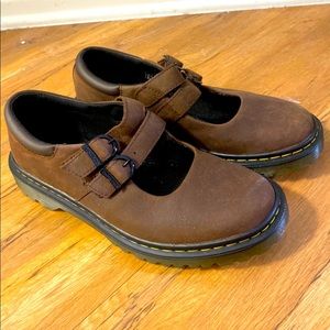 Dr. Martens Leather Mary Janes
